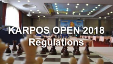 Karpos Open 2018 Regulations – 2/10/2018